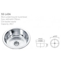 ECT Moro undermound round bowl 445*445*170mm